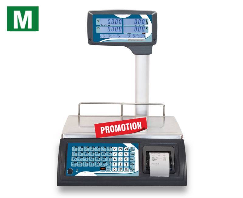 photo d'une balance poids prix à ticket ntr en promotion