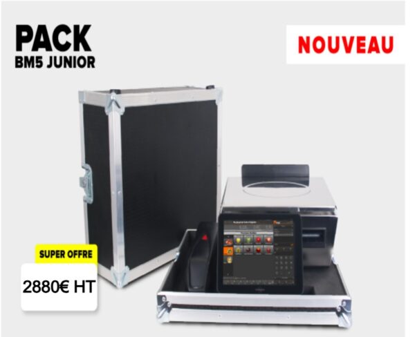 Photo Pack promotionnel pour la balance BM5 Junior Plate