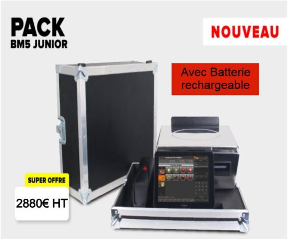 Photo Pack promotionnel pour la balance BM5 Junior Plate