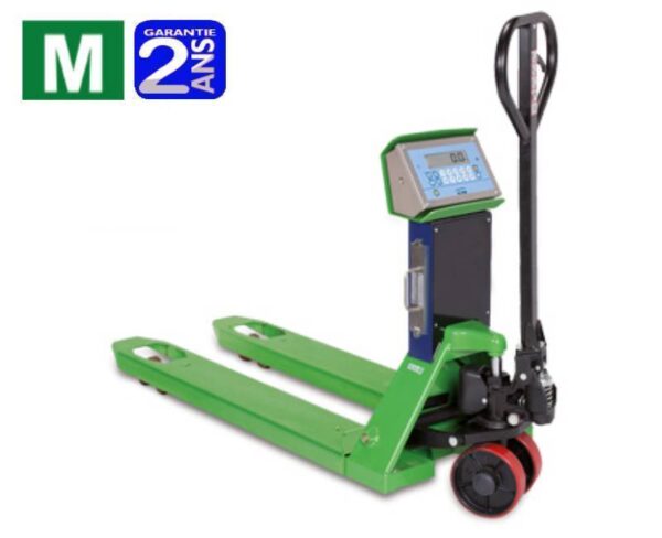 Photo d'un transpalette peseur atex tpwex2gd