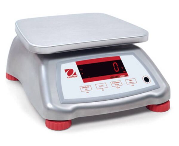 Photo d'une balance tout inox OHAUS Valor 2000